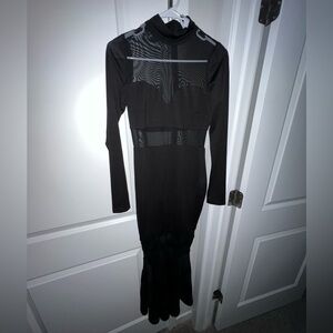 Black dress worn 1x